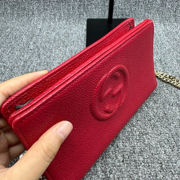 Gucci Soho Leather Shoulder Bag 499-081125 - Picture 4 of 16